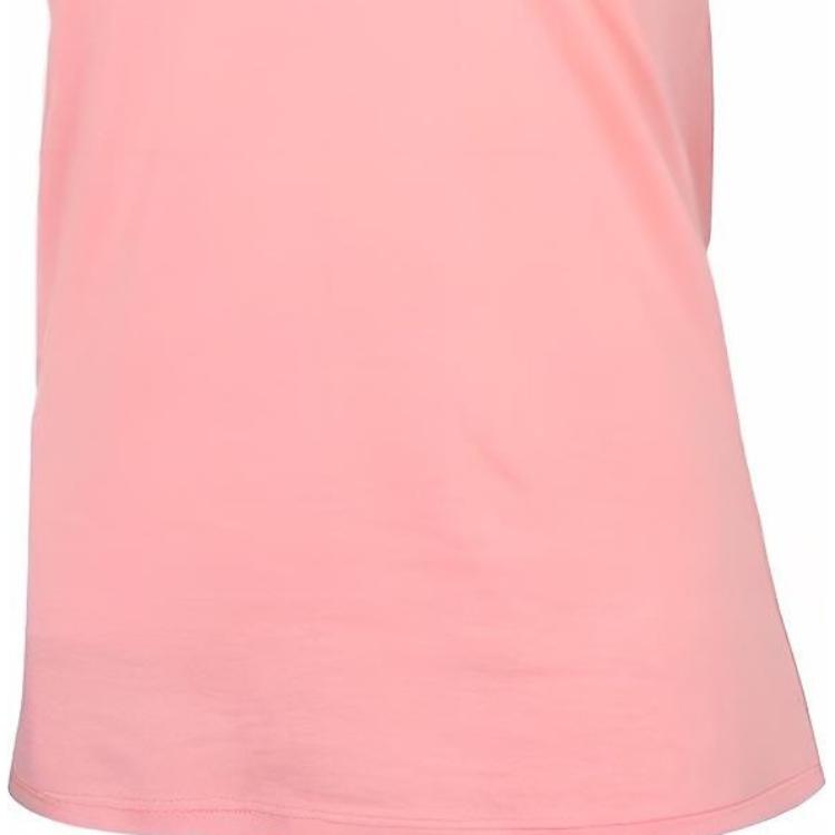 Nike Logo Letter Print Round Neck Short Sleeve T-Shirt Women Tops Lilac CW3177-697
