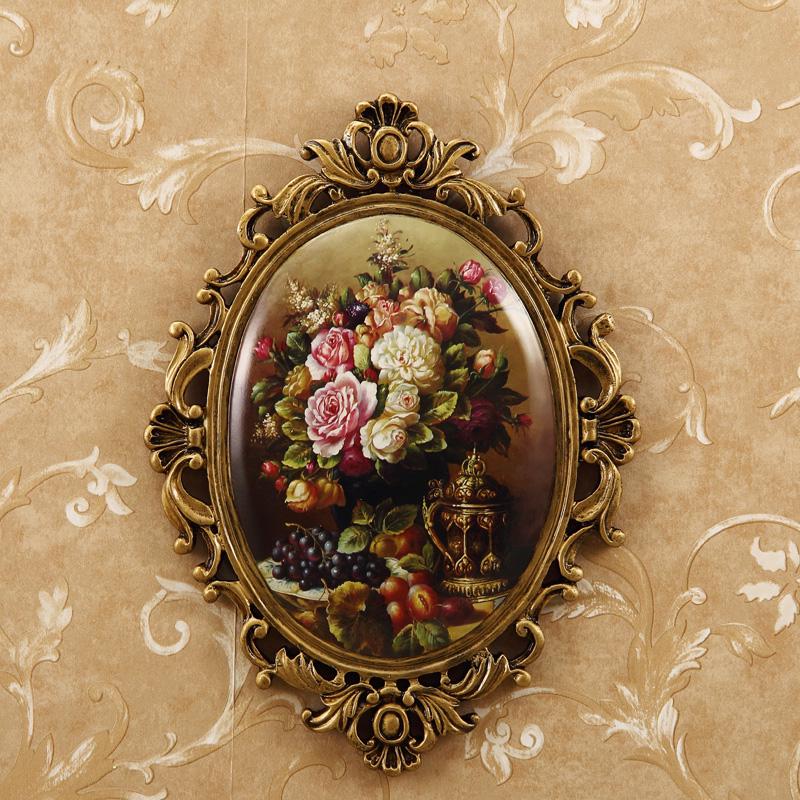 European Wall-Mounted Resin Wall Art Hanging Ornament