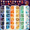 1 Box Nail Sequins Ultra-Thin Bright Color Shiny Visual Effect Enhance Atmosphere Soft Clay Halloween Themed Manicure Ornament Nail Sequins