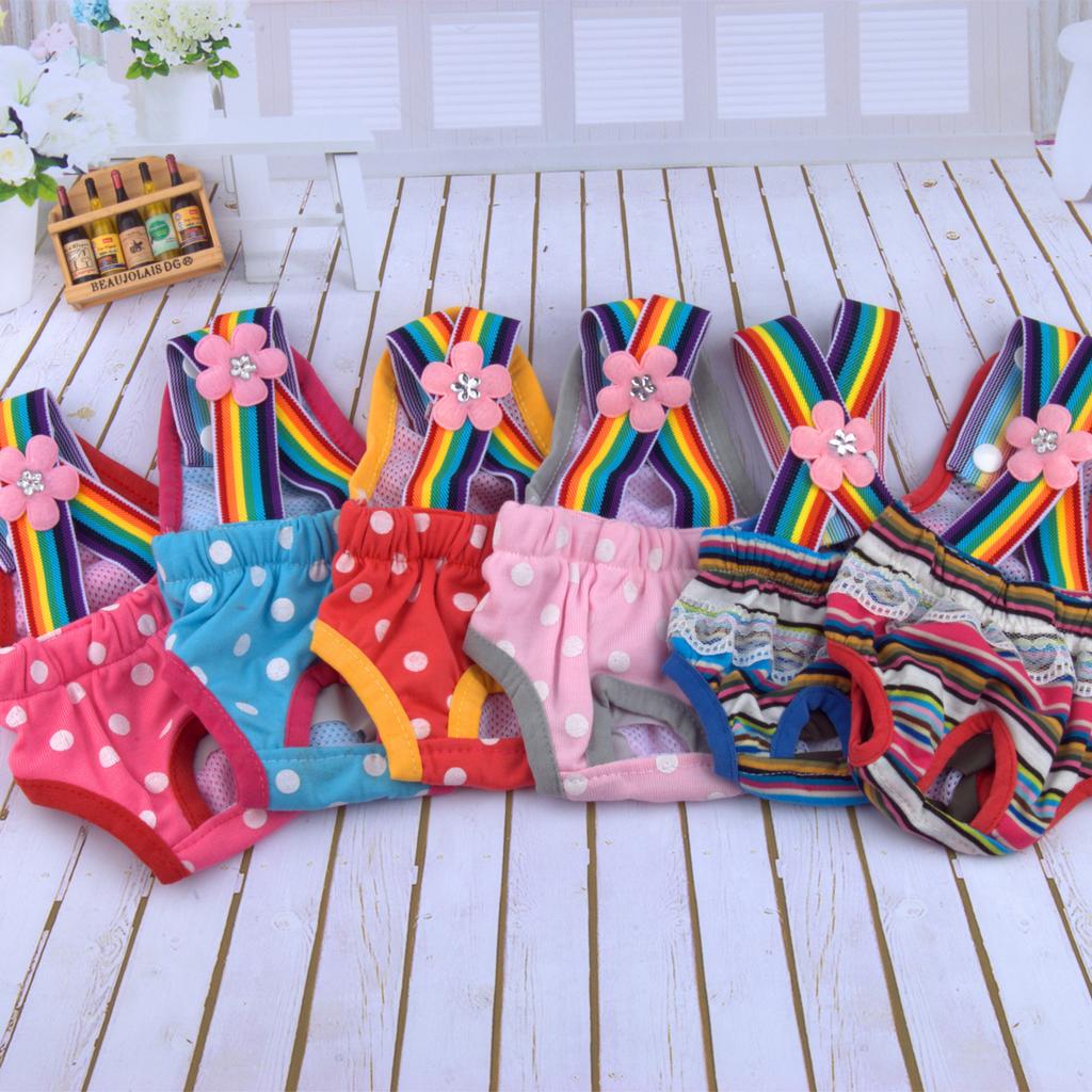 Dog Physiological Pants Anti-harassment Sanitary Pants Menstrual Pants New Straps Dog Physiological Pants Dog Clothes