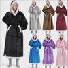 Cozy Hooded TV Blanket: Warm Fleece Pajamas & Robe for Autumn/Winter
