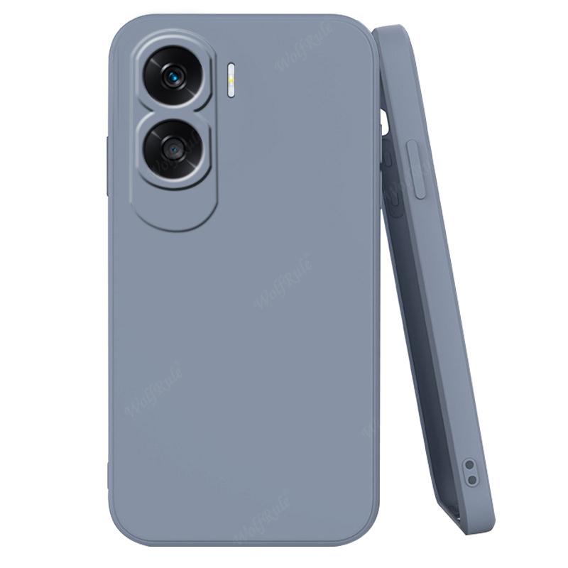 For Huawei Honor 90 Lite Case Honor 90 Lite Capa New Shockproof Bumper TPU Luxury Liquid Silicone Soft Cover Honor 90 Lite Funda