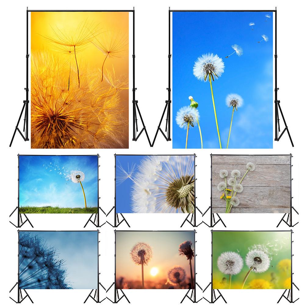 Romantic Dandelion Background Tapestry for Events,Party Banner,Home Decor,Weddings,Photo Booths