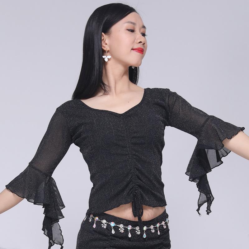 New Belly Dance Top Set Oriental Performance Outfit Slimming Women Dance Costume S