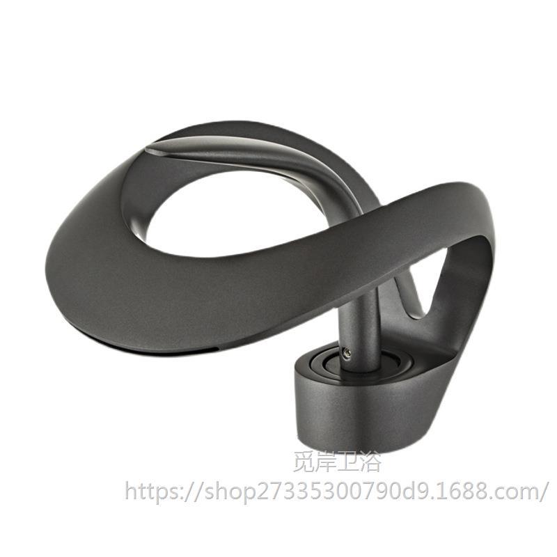 Luxusní měděná vodopádová baterie do koupelny ve vile - funkce teplé a studené vody, kreativní design pro umyvadlo na ruce