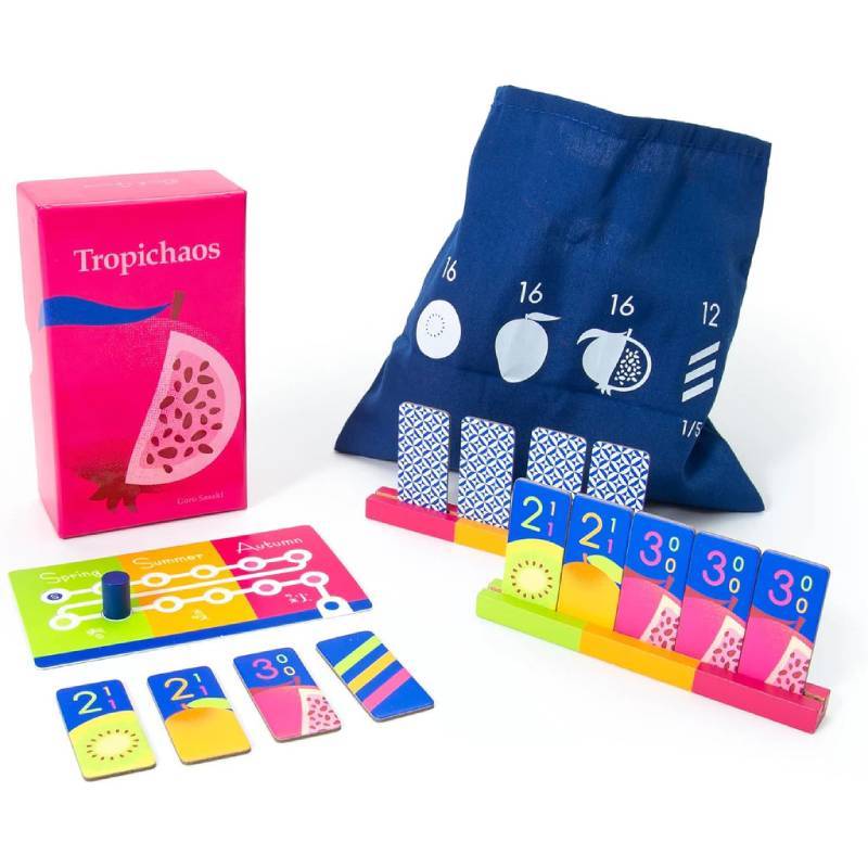 Tropichaos Card Game For 2 To 5 Players With Fun Play And Easy Rules