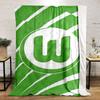 Green Abstract "W" Design Print Blanket Soft and Cozy Perfect for the Living Room Bed Sofa or a Nap,gift
