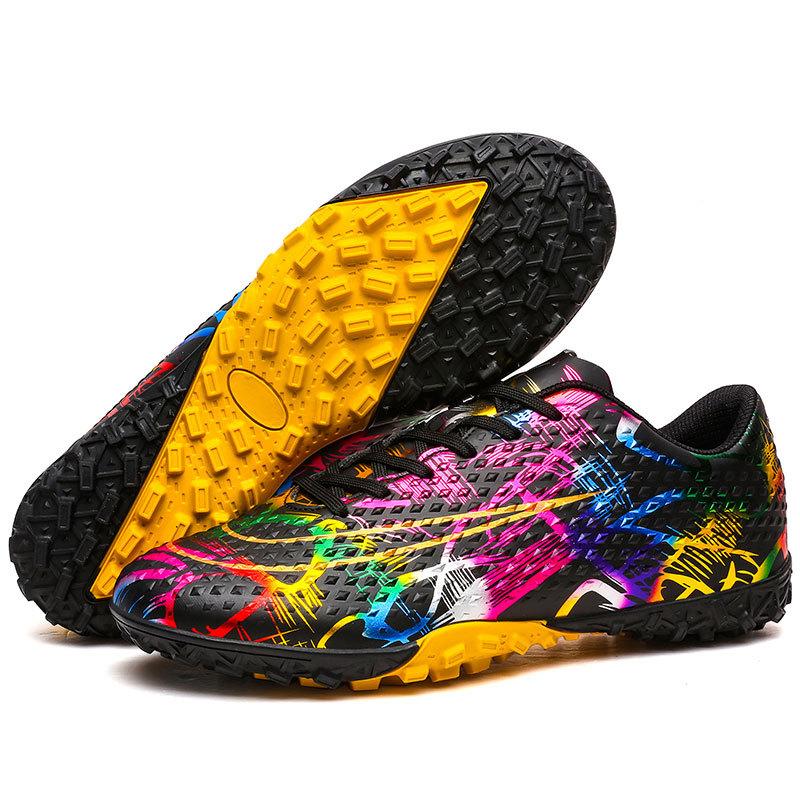 Fußballschuhe Indoorrasen lange und kurze Stollen Fußballschuhe Kinder und Jugendliche männlich und weiblich lange Stollen Gebrochene Stollen Trainingsschuhe