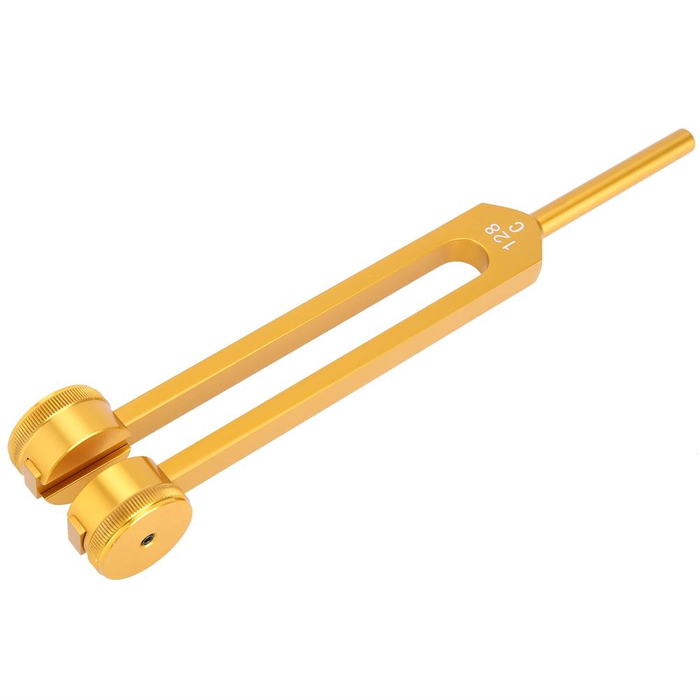 C128HZ Aluminum Ear Cleaning Tuning Fork Neurological Sound Healing Tuning Fork Sound Hammer