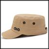 Military Flat CZA394 [White Fang] Hat, Cap, Hat, Casual, Outdoor, Simple, Men's, (Green)