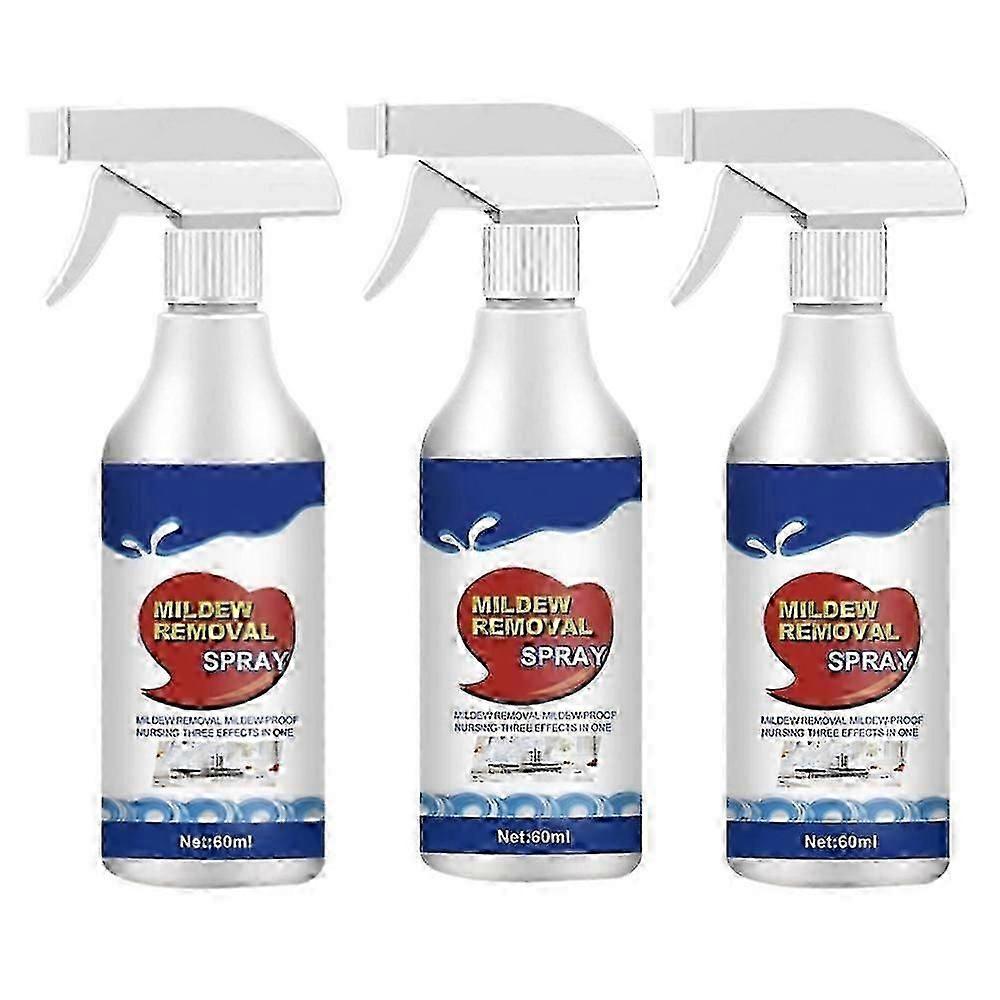 60ml Mildew Cleaning Spray Mildew Cleaner Foam Quick Remove For Kitchen Bathroom myi