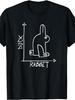 Unisex T-shirt Funny Science Nerd Duck Or Rabbit Physics Math Geek T-Shirt