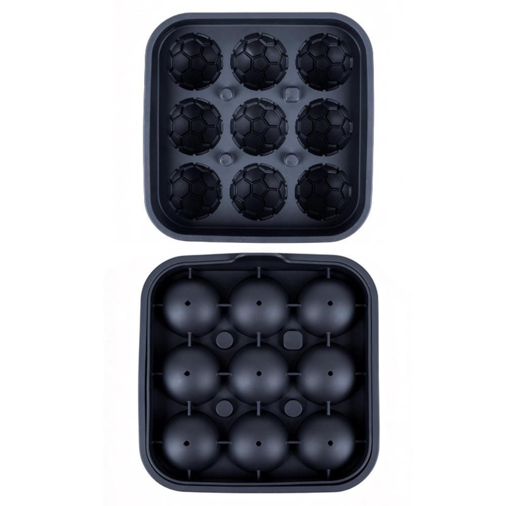 Stylish Silicone Soccer Ice Cube Mold Easy Release Reusable Chocolate Mold Handmade Flexible Silicone Baking Molds Dessert