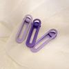 Colorful No-Trace Metal Duckbill Hair Clips for Women - 2025 New Trendy Bangs Hairpins