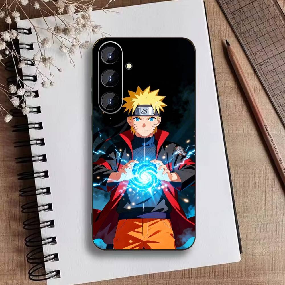 

G-Narutos Cover I-Uchiha Phone Case For Samsung Galaxy A73,A21s,A22,A31,A52,A53,A71,A41Soft Black Shell Samsung a31