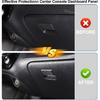 Soft Carbon Fiber Auto Co-Pilot Glove Box Organizer Panel Trim Cover Compatible with Infiniti ESQ Nissan Juke 2011-2019 Car Inner Storage Glove Box