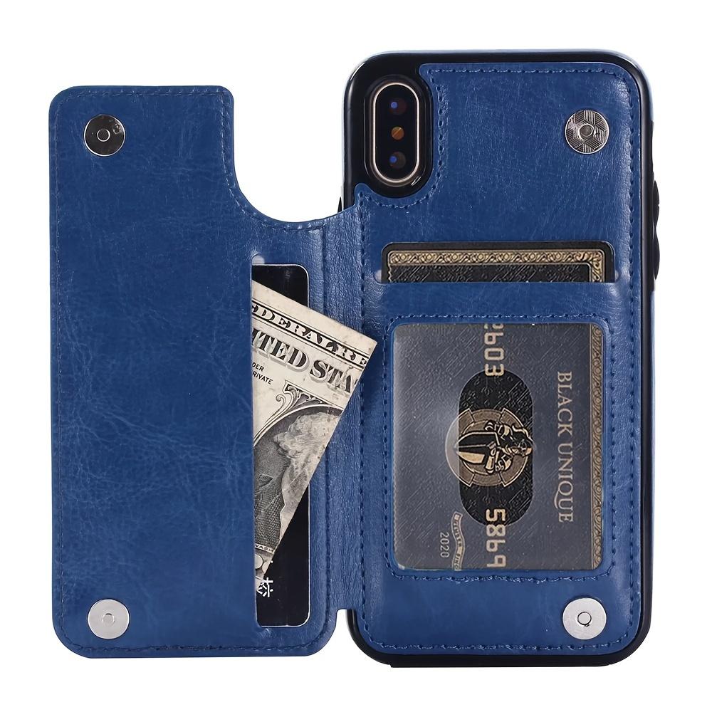 Leather Wallet Case For IPhone 14/13/12/11/Pro Max/Mini/XR/X/XS Max/8/7/6S/6 Plus/SE2/SE3/2022/2020 - Card Holder & Flip Back Cover