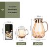 Heat-Resistant Glass Teapot and Cup Set