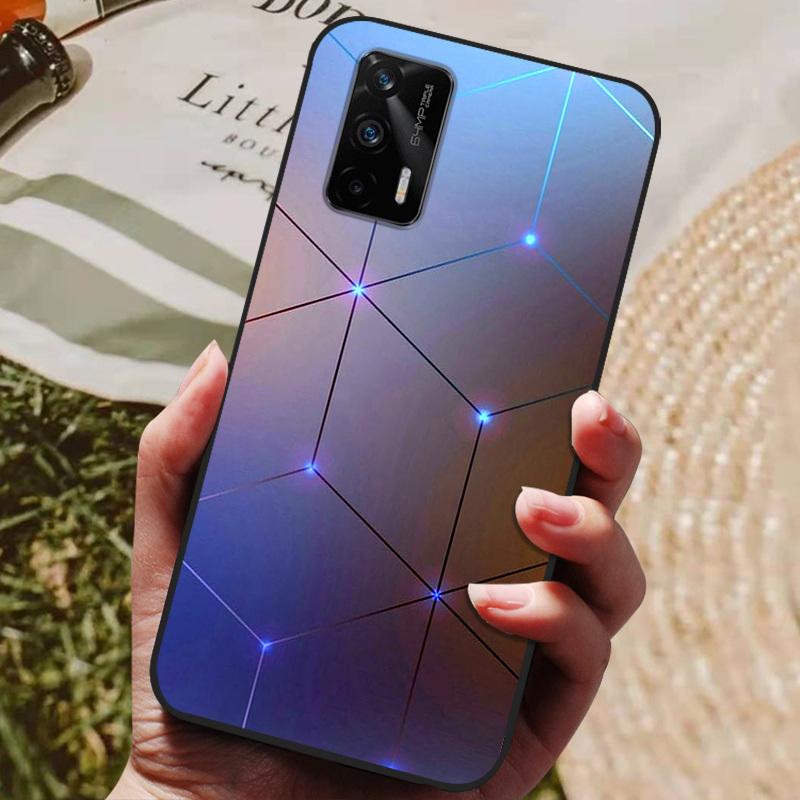 Für Realme Q3 Pro 5G Hülle Wolf Cartoon Silikon Weiche TPU Rückseite Für Realme Q3 Pro 5G Handyhüllen Realme Q3Pro 5G Fundas Coque
