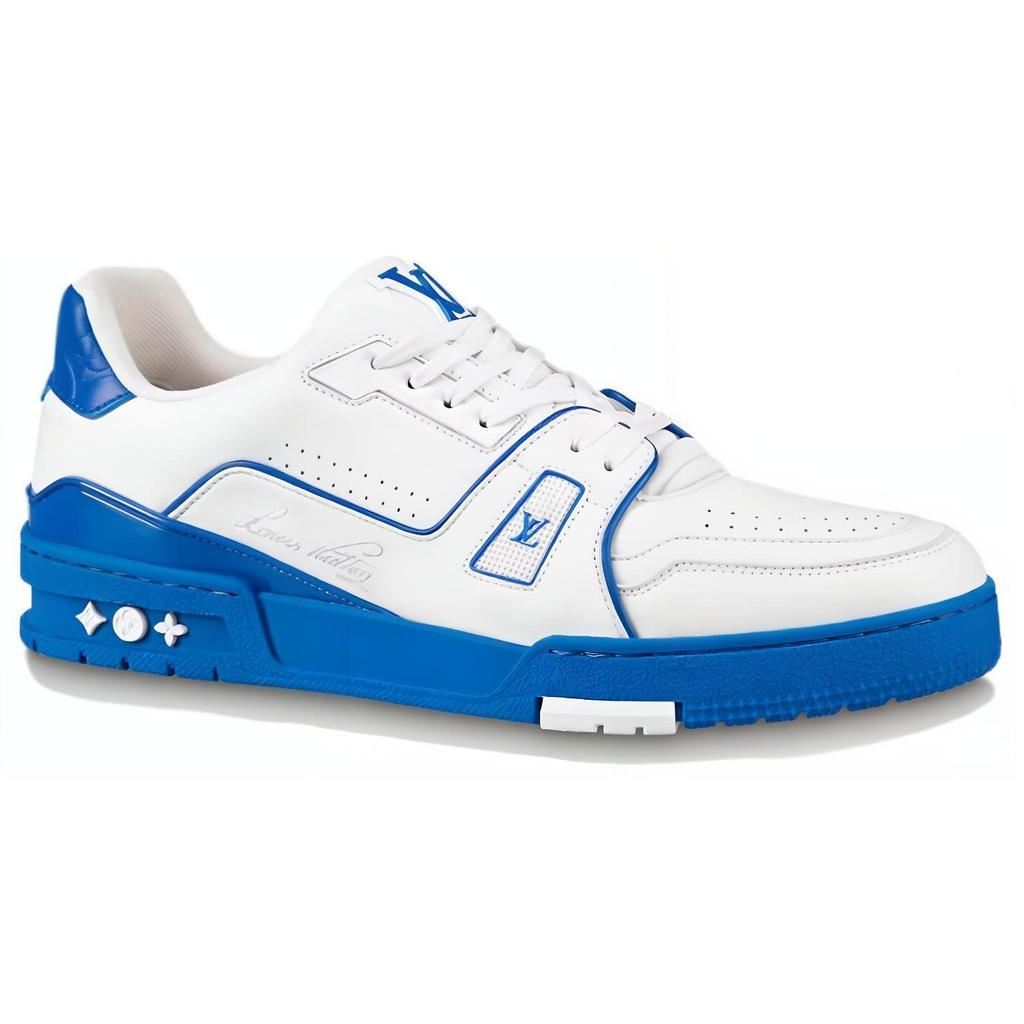 Louis Vuitton Lv Trainer Sneakers 'White Blue Red' 1ABG7E
