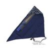 ISHIDA Chopstick Case, Washable, Cherry Blossom Pattern, Includes Inner Bag, Navy, Body Size: 31.0×2