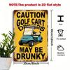Funny Metal Sign Garage Wall Decor Vintage 8x12 Inch Russian Phrase