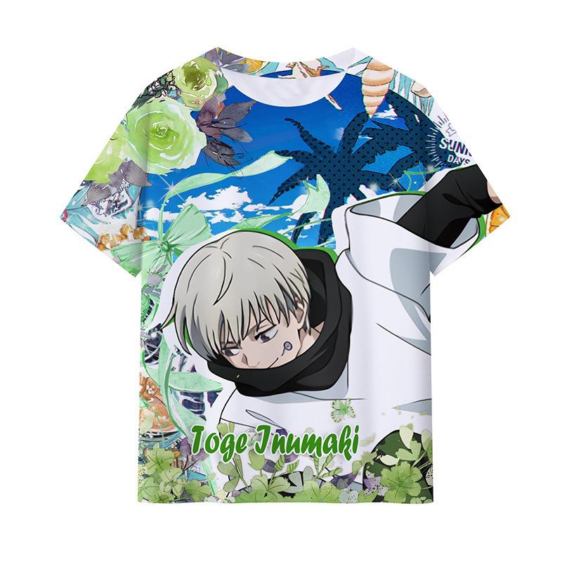 Jujutsu Kaisen Satoru Gojo Japanese Anime 3D Print T-shirt Men T-Shirt Hip Hop Streetwear Summer Harajuku TOP