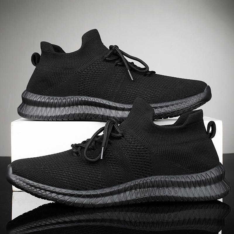 Fast Shipping Sock Shoes For Men Tenis Breathable Male Sneakers Outdoor Casual Loafers Walking Shoe Big Size47