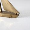 Vintage Brass Sailboat 19.1 Cm