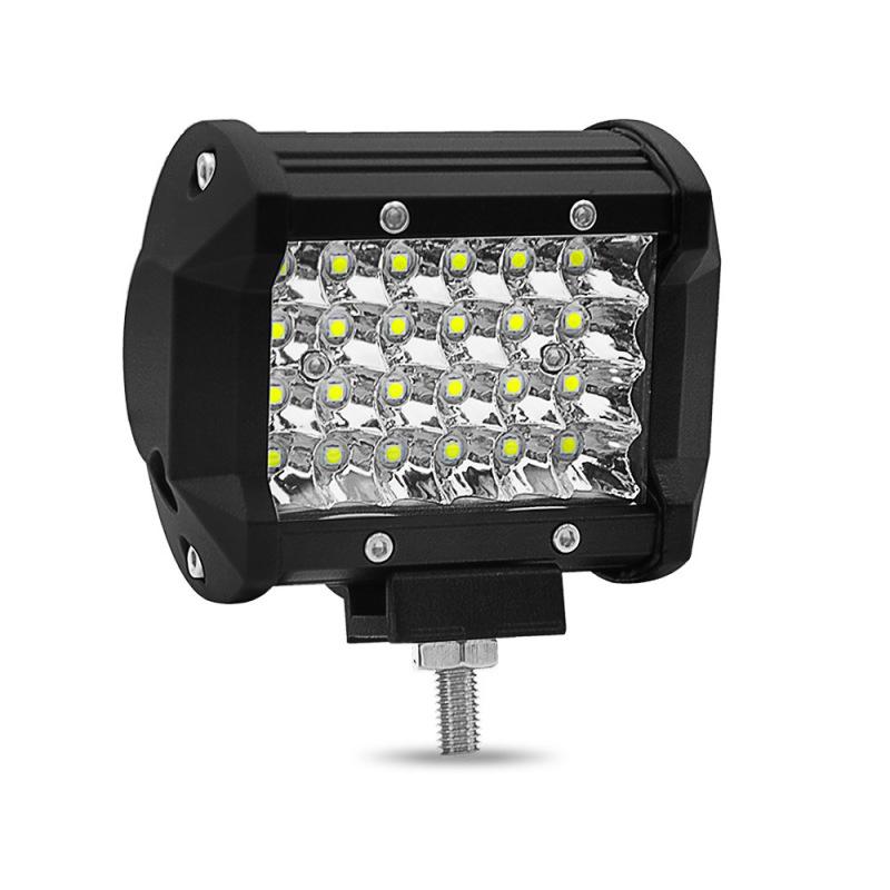 

200 Вт 4 LED Combo Work Light Bar Spotlight Позашляховий водіння протитуманний ліхтар для вантажівки човна чорний