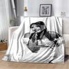 Couverture Douce en Flanelle 3D Ayliva Lieb Pop Singer pour Lit Chambre Canapé Pique-nique, Couverture Jetée pour Couvrir Extérieur Loisirs Cadeau Enfants