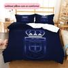 Real Oviedo Patronen Beddengoed Huisdecoratie Verjaardagscadeau (1 dekbedovertrek + 2 kussenslopen, zonder binnenkussen)