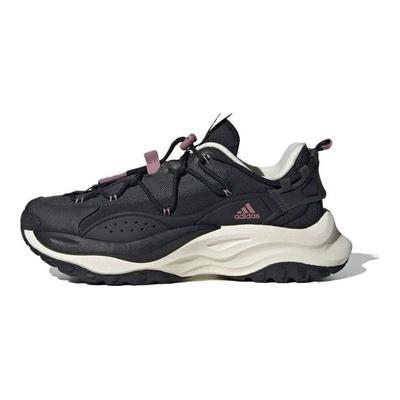 Maxxwavy PU Fabric TPU Rubber Casual Comfortable Durable Low-Top Dad Shoes Women Sneaker Black ID0982