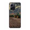 Landwirtschaftliche Maschinen Mähdrescher Handyhülle Für Redmi 12 13C 12C 15C 9 10 10C Note 13 Pro Plus 14 15 Pro 9T 9C 9A TPU Weiche Hülle Klar