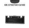 C6100 Window Lifter Switch for Dongfeng Tianlong KL/KX Passenger Side