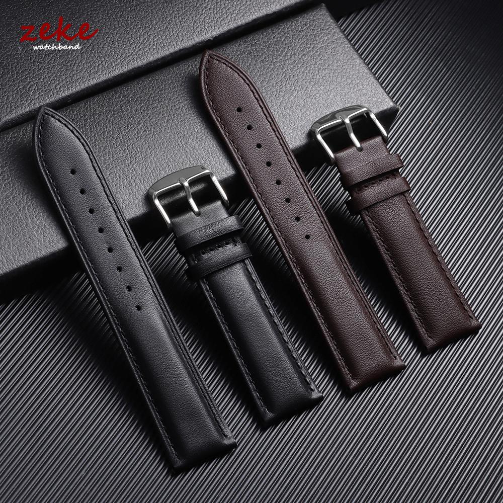 Kalbsleder Uhrenarmband Weiches Lässiges Armband 12/13/14/15/16/17/18/19/20/21/22/23/24mm für Herren Damen Ersatzband