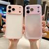 Applicable to iphone17promax mobile phone case ultra-thin 16 matte 15 transparent 13 heat dissipation 12 anti-drop 11 macaron