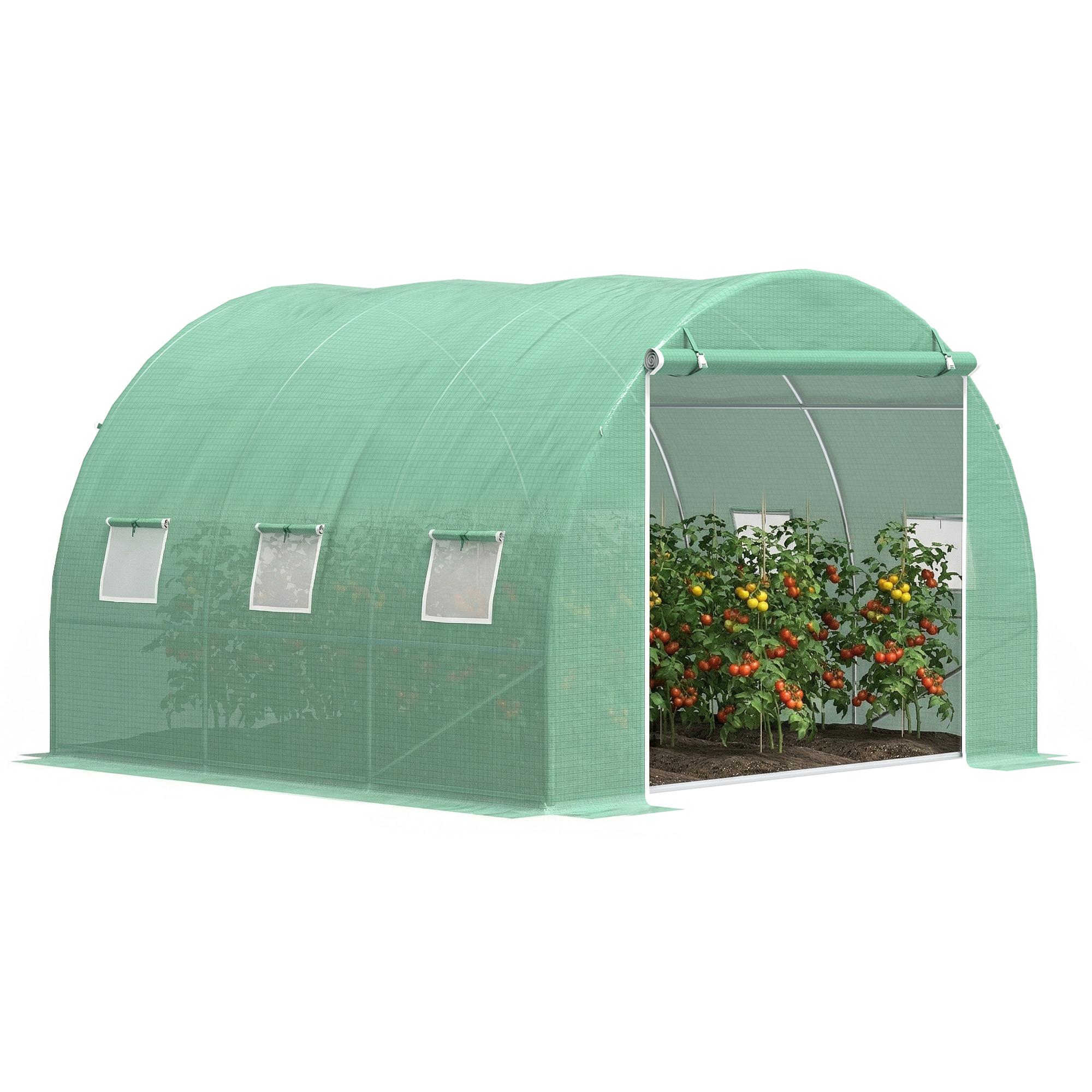 Garden greenhouse 9 m² garden tunnel