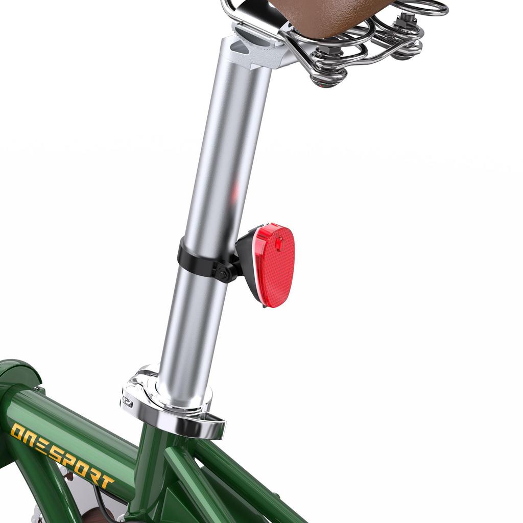 ONESPORT OT02 Foldable Electric Bike, 36V 250W Motor, 25km Range, 14.5kg Lightweight e-Bike for City Commute & Urban Riding