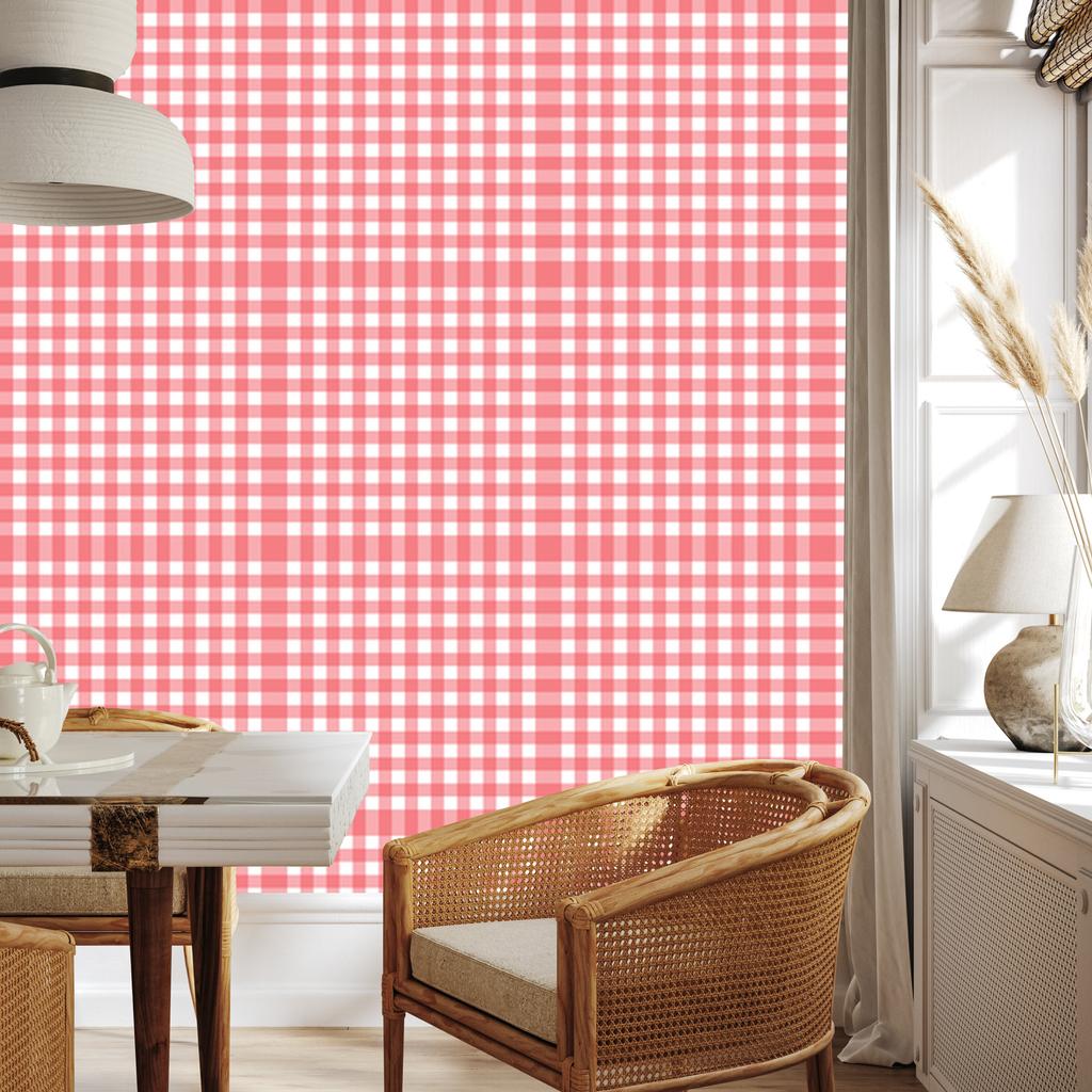 Wallpaper Fabric Pattern Coral, Coral Center for Living Room and Bedroom 50x1000