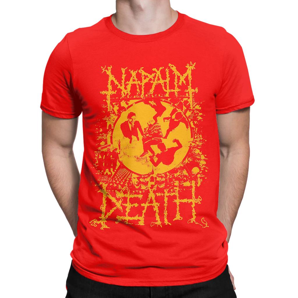 Napalm Death Graphic Funny 100 Cotton TShirt Deicide Tops Tees For Unisex