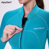 2mm Thermal Surfing Wet Clothes Women's Quick-drying Elastic Slimming Long-sleeved Sunscreen Snorkeling Diving Suit