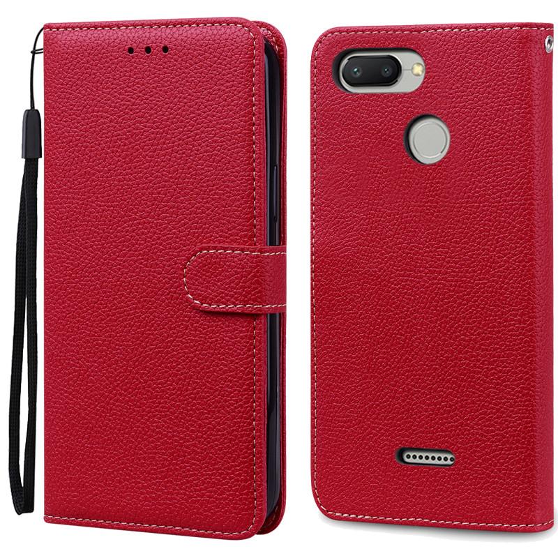 For Xiaomi Redmi 6A Case Redmi 6 Cover Soft Silicon Leather Wallet Flip Case For Xiaomi Redmi 6A 6 a Phone Case With Card Holder