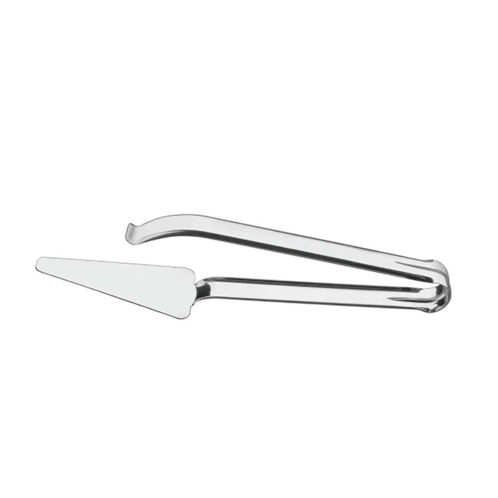 Tramontina Utility All Stainless Steel Tongs for Pizza Serving, 28cm, Mirror Finish Stainless Steel, Durable and Hygienic, Multi-Purpose Tool,