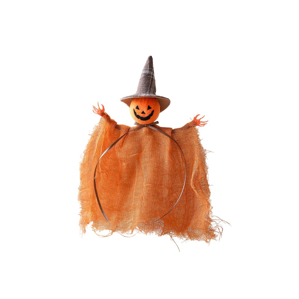 Black Kitten Witch Ornaments Party Cloth Hanging Decorations For Porch Mantel Garden Shelf Decoration