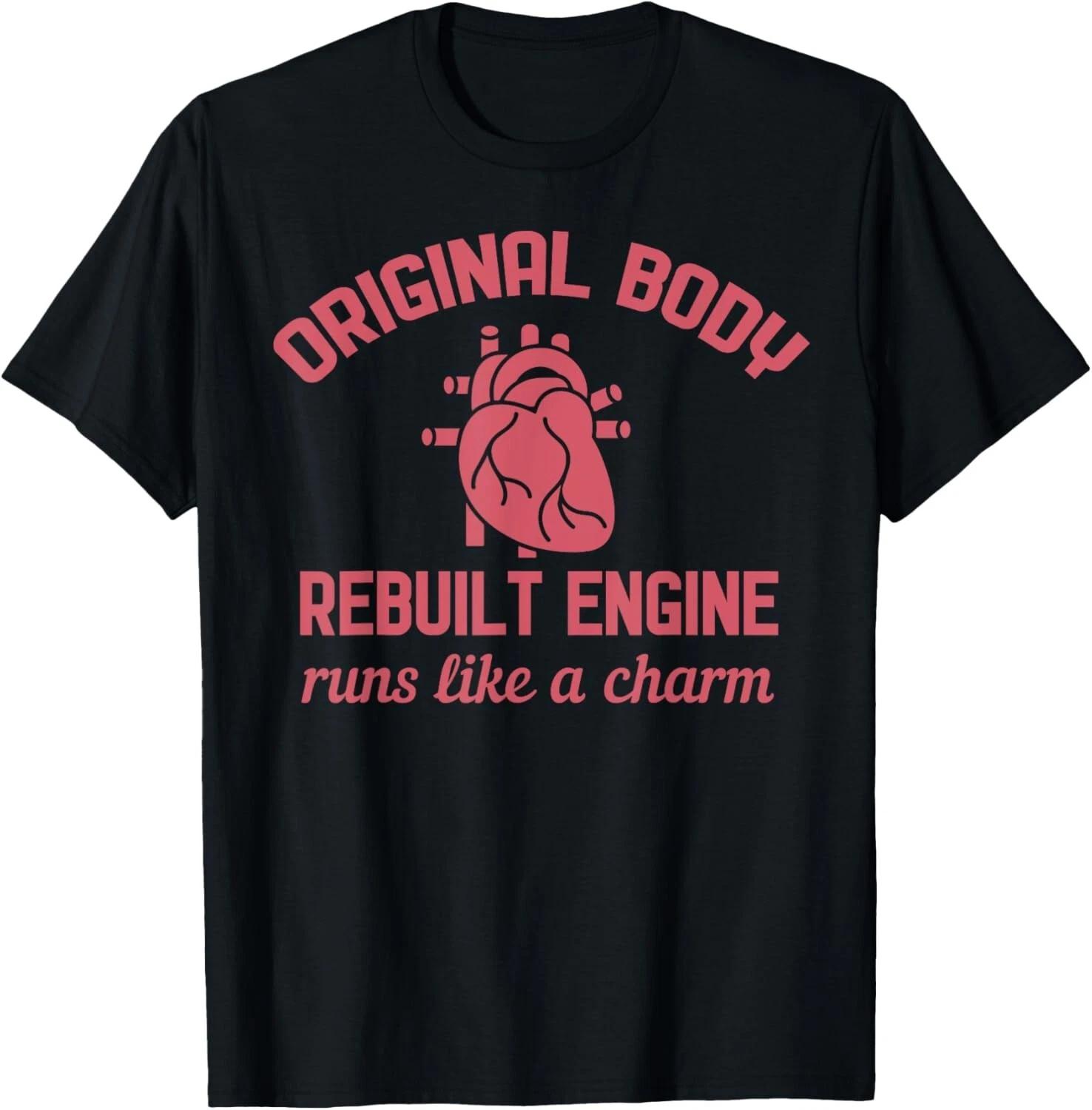 Funny Open Heart Bypass Surgery Recovery Get Well Gift Unisex T-Shirt S