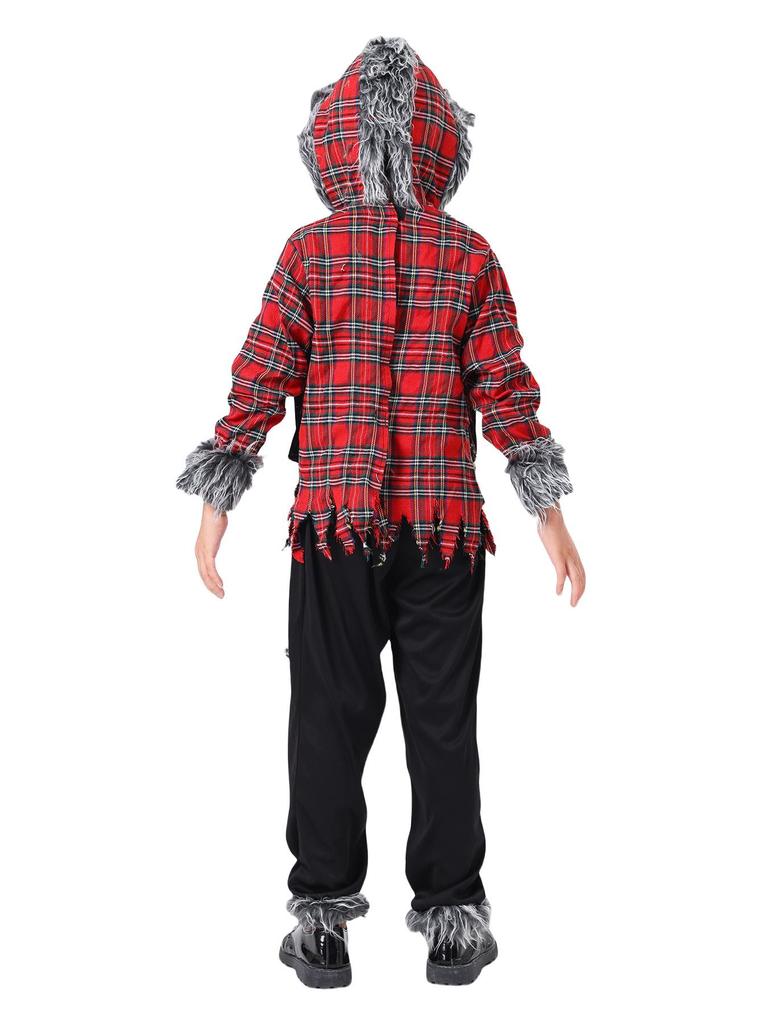 Kids' Werewolf Masquerade Costume for Halloween & Kindergarten Stage Play