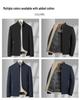 Men's Plus Velvet Thick Cotton Jacket for Autumn/Winter – Middle-aged & Elderly