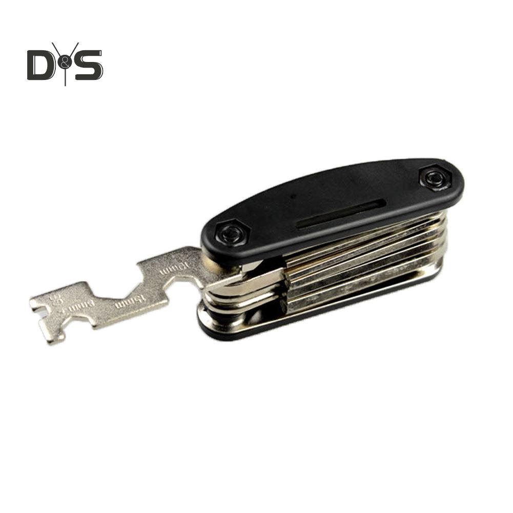 Sada multifunkčních nástrojů pro opravu jízdních kol Super Wind 16 v 1, šestihranný cyklistický šroubovák