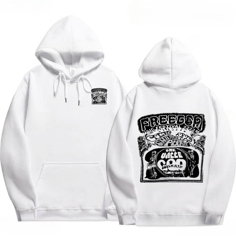 

2025 New Style Cry of Fear Hoodies Double Sided Sweatshirt Unisex Long-sleeved Hoodie Size XXL белый
